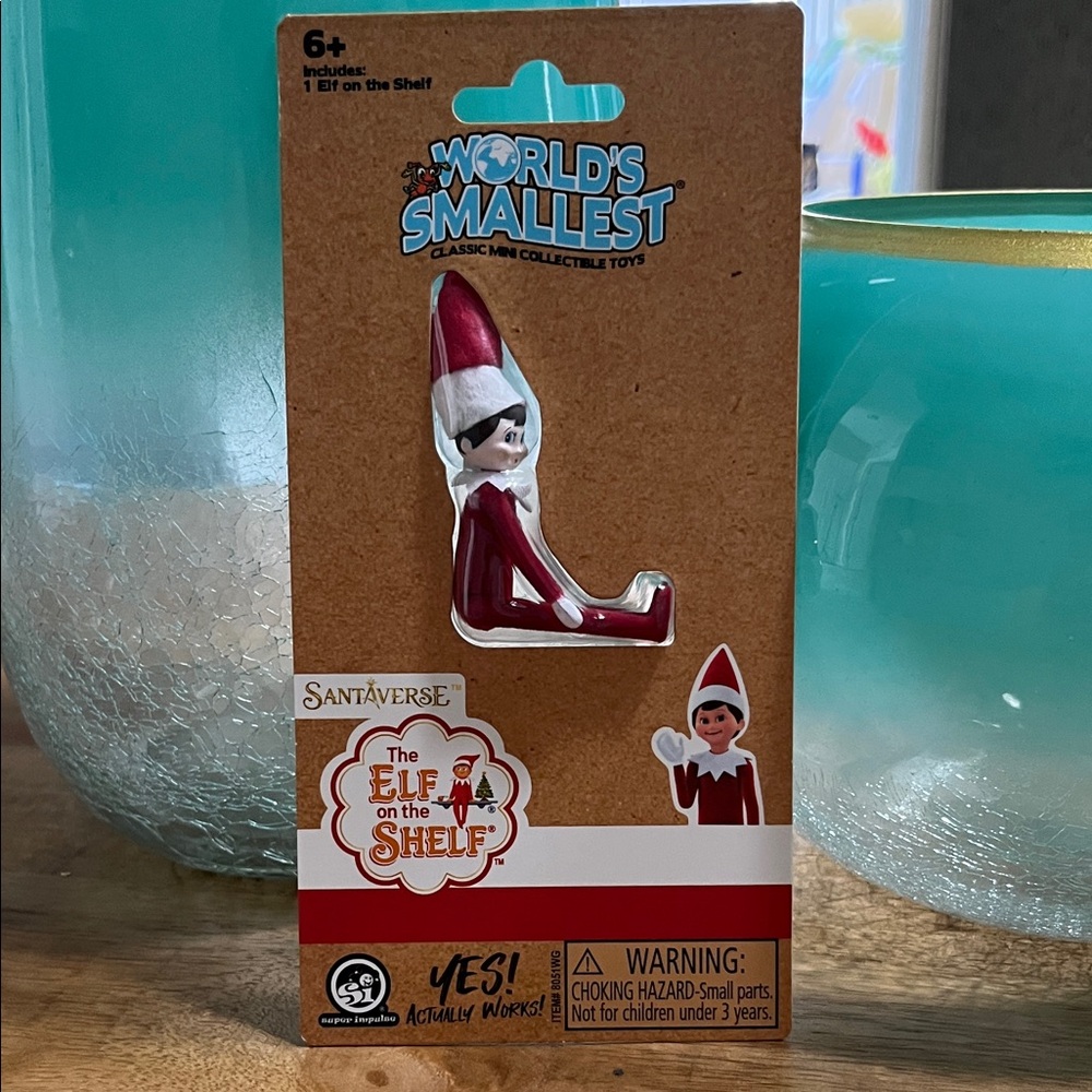 Worlds Smallest Elf On The Shelf-NEW